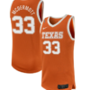 Anthon McDermott Jersey #33 Texas Longhorns NIL Basketball Texas Orange
