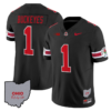 Buckeyes Jersey #1 Ohio State Rose Bowl Patch Football V3 Stitched