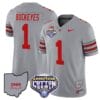Buckeyes Jersey #1 Ohio State Buckeyes Cotton Bowl Patch Football All Stitched
