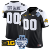 Custom Iowa Hawkeyes Jersey 2024 Music City Bowl Patch Football All Stitched