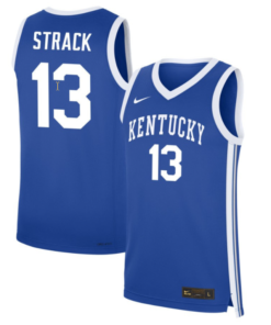 Clara Strack Jersey #13 Kentucky Wildcats NIL Basketball Royal