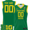 Custom Oregon Ducks Jersey 2024 Lightweight Basketball Green