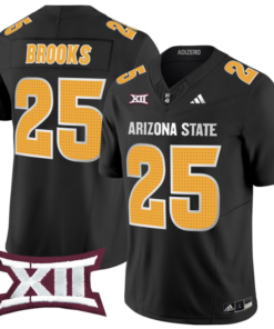 DeCarlos Brooks Jersey #25 Arizona State Sun Devils 2024 Vapor Limited Football All Stitched 8 DGWG557