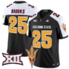 DeCarlos Brooks Jersey #25 Arizona State Sun Devils 2024 Vapor Limited Football All Stitched