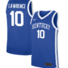 Dazia Lawrence Jersey #10 Kentucky Wildcats NIL Basketball Royal 4 Dazia Lawrence Jersey #10 Kentucky Wildcats NIL Basketball Royal