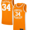 Felix Okpara Jersey #34 Tennessee Volunteers Basketball NIL Orange