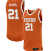 Gisella Maul Jersey #21 Texas Longhorns NIL Basketball Texas Orange