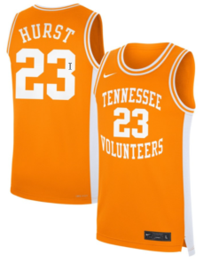 Grant Hurst Jersey #23 Tennessee Volunteers Basketball NIL Orange
