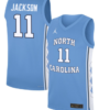 Ian Jackson Jersey #11 North Carolina Tar Heels Basketball Blue