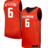 Irene Noya Catoira Jersey #6 Illinois Fighting Illini NIL Basketball Orange 4 Irene Noya Catoira Jersey #6 Illinois Fighting Illini NIL Basketball Orange