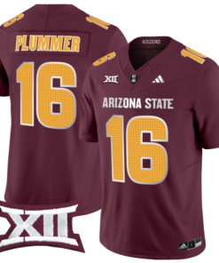 Alternative view of Jake Plummer Jersey #16 Arizona State Sun Devils 2024 Vapor Limited Football All Stitched
