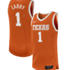 Julian Larry Jersey #1 Texas Longhorns NIL Basketball Texas Orange