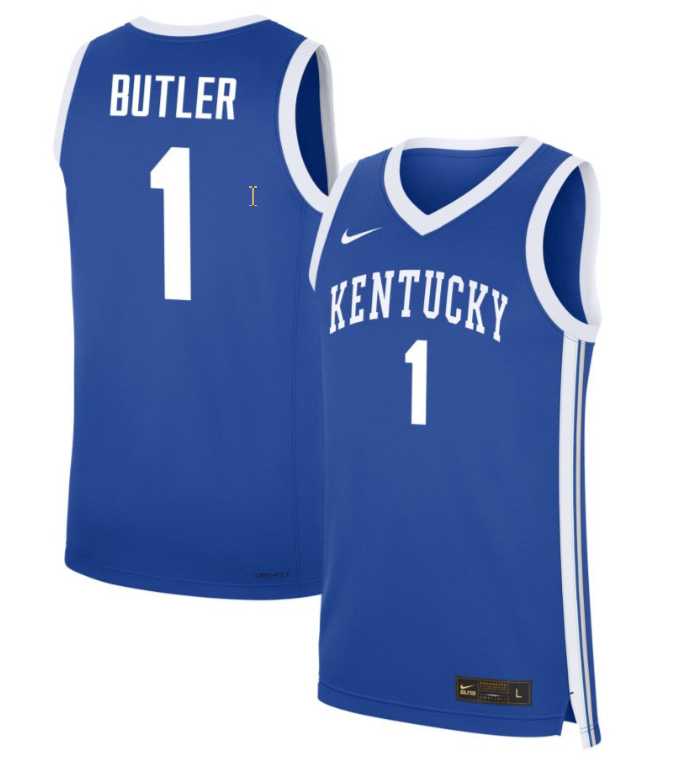 Lamont Butler Jersey #1 Kentucky Wildcats NIL Basketball Royal 1 Lamont Butler Jersey #1 Kentucky Wildcats NIL Basketball Royal