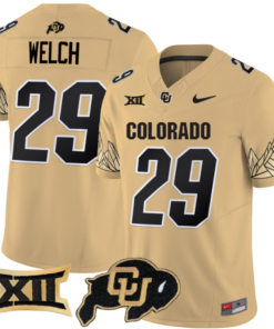 Micah Welch Jersey #29 Colorado Buffaloes Vapor Limited Football All Stitched