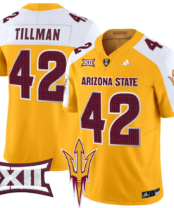 Pat Tillman Jersey #42 Arizona State Sun Devils 2024 Vapor Limited Football All Stitched