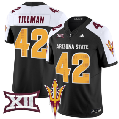 Pat Tillman Jersey #42 Arizona State Sun Devils 2024 Vapor Limited Football All Stitched 16 PLYXA8D 1