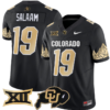 Rashaan Salaam Jersey #19 Colorado Buffaloes Vapor Limited Football All Stitched