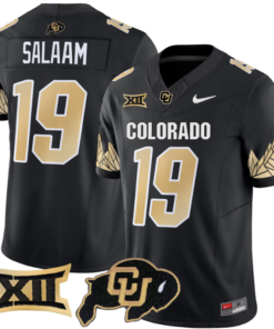 Rashaan Salaam Jersey #19 Colorado Buffaloes Vapor Limited Football All Stitched