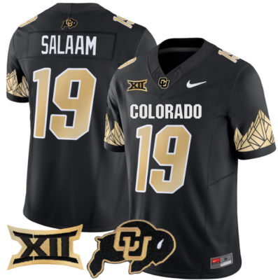 Rashaan Salaam Jersey #19 Colorado Buffaloes Vapor Limited Football All Stitched 16 Rashaan Salaam Jersey #19 Colorado Buffaloes Vapor Limited Football All Stitched