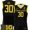 Ron Lee Jersey #30 Oregon Ducks 2024 Lightweight Basketball Black