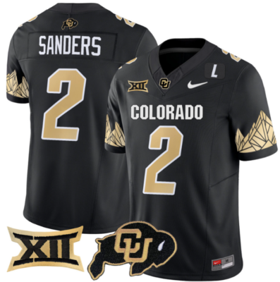 Shedeur Sanders Jersey #2 Colorado Buffaloes Vapor Limited Football All Stitched 16 Shedeur Sanders Jersey #2 Colorado Buffaloes Vapor Limited Football All Stitched
