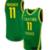 Samantha Wagner Jersey #11 Oregon Ducks NIL Basketball Green