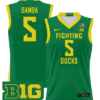TJ Bamba Jersey #5 Oregon Ducks 2024 Lightweight Basketball Green 5 TJ Bamba Jersey #5 Oregon Ducks 2024 Lightweight Basketball Green