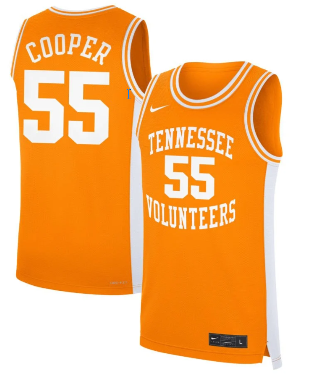 Talaysia Cooper Jersey #55 Tennessee Volunteers Basketball NIL Orange 1 Talaysia Cooper Jersey #55 Tennessee Volunteers Basketball NIL Orange