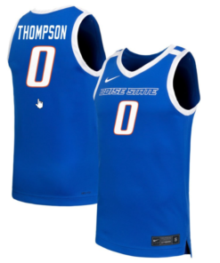 Tatum Thompson Jersey #0 Boise State Broncos NIL Basketball Royal