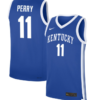 Travis Perry Jersey #11 Kentucky Wildcats NIL Basketball Royal