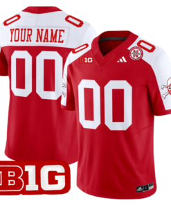 Custom Nebraska Cornhuskers Jersey 2024 Vapor V2 Football All Stitched