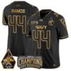 Colin Ramos Jersey #44 Navy Midshipmen Commander-in-chief's Trophy Football All Stitched