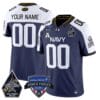 Custom Navy Midshipmen Jersey 2025 Armed Forces Bowl Patch Football All Stitched
