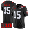 Dylan Raiola Jersey #15 Nebraska Cornhuskers 2024 Vapor V2 Football All Stitched