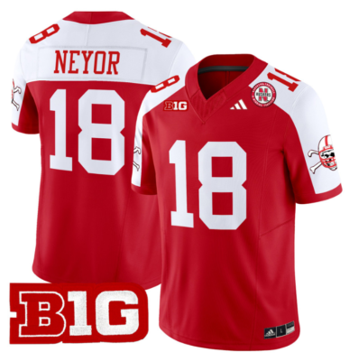 Isaiah Neyor Jersey #18 Nebraska Cornhuskers 2024 Vapor V2 Football All Stitched 14 Isaiah Neyor Jersey #18 Nebraska Cornhuskers 2024 Vapor V2 Football All Stitched
