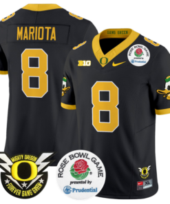 Marcus Mariota Jersey #8 Oregon Ducks Football 2024 Rose Bowl All Stitched