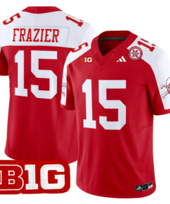 Tommie Frazier Jersey 15 Nebraska Cornhuskers 2024 Vapor V2 Football Red Alternate