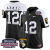12th Man Jersey #12 Army Black Knights Independence Bowl Patch Stitched Football