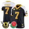 Evan Stewart Jersey #7 Oregon Ducks 2025 Rose Bowl Game Patch Vapor All Stitched Football