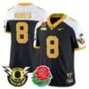 Marcus Mariota Jersey #8 Oregon Ducks 2025 Rose Bowl Game Patch Vapor All Stitched Football