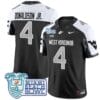 CJ Donaldson Jr Jersey #4 West Virginia Mountaineers 2025 Miami Beach Bowl All Stitched Football