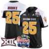 DeCarlos Brooks Jersey #25 Arizona State Sun Devils 2025 Peach Bowl Stitched Football 13 DeCarlos Brooks Jersey #25 Arizona State Sun Devils 2025 Peach Bowl Stitched Football