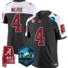 Jalen Milroe Jersey #4 Alabama Crimson Tide 2025 ReliaQuest Bowl All Stitched Football 12 Jalen Milroe Jersey #4 Alabama Crimson Tide 2025 ReliaQuest Bowl All Stitched Football
