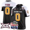 Jordyn Tyson Jersey #0 Arizona State Sun Devils 2025 Peach Bowl Stitched Football