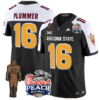Jake Plummer Jersey #16 Arizona State Peach Bowl Patch All Stitched Football