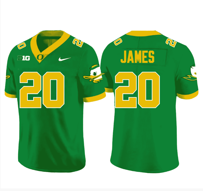 Jordan James Jersey #20 Oregon Ducks All Stitched Football 1 Jordan James Jersey #20 Oregon Ducks All Stitched Football