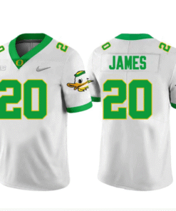 Jordan James Jersey #20 Oregon Ducks All Stitched Football 3 Jordan James Jersey 20 Oregon Ducks Football White
