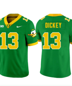 Jurrion Dickey Jersey #13 Oregon Ducks All Stitched Football