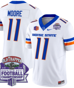 Alternative view of Kellen Moore Jersey #11 Boise State Broncos 2024 Championship Vapor Stitched Football