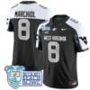 Nicco Marchiol Jersey #8 West Virginia Mountaineers 2025 Miami Beach Bowl All Stitched Football